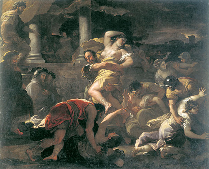 The rape of the Sabine women